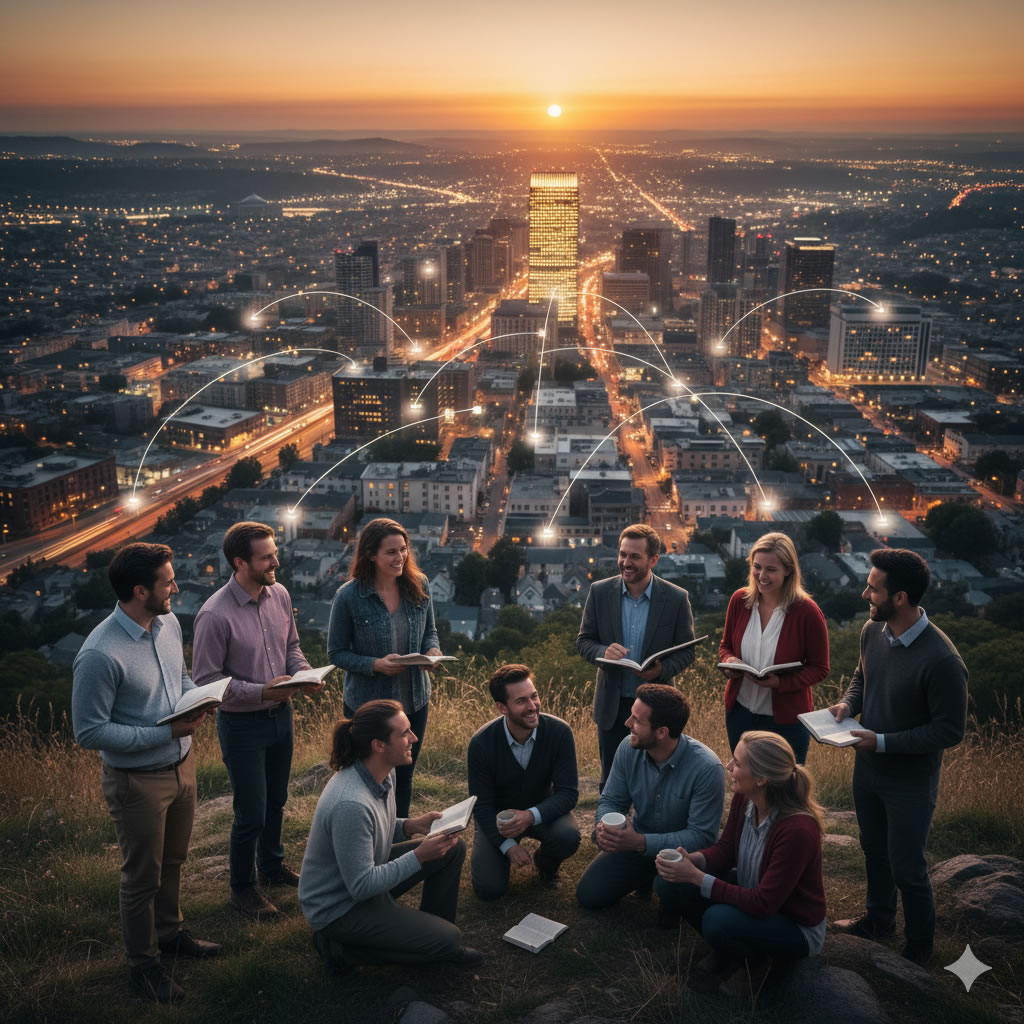 Cidade sobre o monte: empreendedores cristãos como luz no mercado
